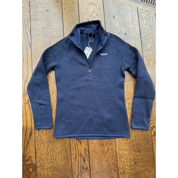 Patagonia Tops - Patagonia Women's Better Sweater 1/4 Zip Pullover New Navy Small NWT $139 Org.